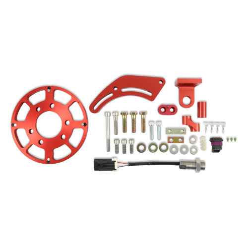 PartzBiz CM: 8618-ชุด MSD Crank Trigger Kit - Flying Magnet - Hall-Effect - LS Gen III/IV - 6.56 นิ้ว