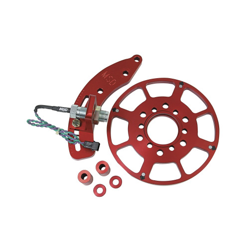 PartzBiz CM: 8650-MSD Crank Trigger Wheel Kit - Flying Magnet - Pontiac V8