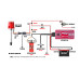 PartzBiz CM: 64253-MSD Digital 6AL ระบบควบคุมการจุดระเบิด - สีดำ