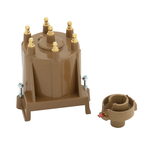 PartzBiz CM: 8133ACC-ACCEL Distributor Cap & Rotor Kit - HEI Style - Tan PartzBiz CM: 8133ACC-ACCEL Distributor Cap & Rotor Kit - HEI Style - Tan