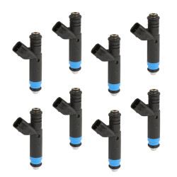 PartzBiz CM 151880 - ACCEL Fuel Injector - 80 lb/hr - USCAR - High Impedance - 8 Pack PartzBiz CM 151880 - ACCEL Fuel Injector - 80 lb/hr - USCAR - High Impedance - 8 Pack
