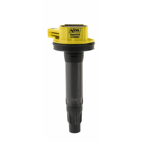 PartzBiz CM: 140061-ACCEL Ignition Coil - Super Coil Series - 2007-2016 Ford 3.5L/3.7L V6, Yellow, Individual