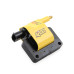 PartzBiz CM: 140021-ACCEL Ignition Coil - SuperCoil - 1990-2002 Dodge / Jeep / Plymouth / Chrysler Remote - Yellow -Individual