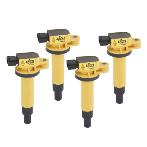 PartzBiz CM: 140078-4-ACCEL Ignition Coil - SuperCoil - Scion - 1.5L - I4 - 4-Pack PartzBiz CM: 140078-4-ACCEL Ignition Coil - SuperCoil - Scion - 1.5L - I4 - 4-Pack