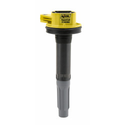 PartzBiz CM 140060 - ACCEL Ignition Coil Super Coil Series 2011-2016 Ford 5.0L Coyote Engines, Yellow, Individual