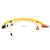 PartzBiz CM: 4049-Spark Plug Wire Set - 8mm - Super Stock - Graphite Core - Yellow with HEI Style Boots- PartzBiz CM: 4049-Spark Plug Wire Set - 8mm - Super Stock - Graphite Core - Yellow with HEI Style Boots-