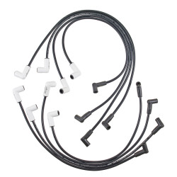 PartzBiz CM 9011C - Spark Plug Wire Set - Extreme 9000 Ceramic Boot - Chevy/GMC V8 HEI 75-86 Over Valve Cover