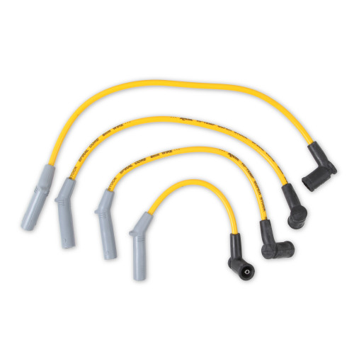 PartzBiz CM: 5153-Spark Plug Wire Set - Super Stock Spiral 8mm - 77-80 Ford Fiesta - Yellow PartzBiz CM: 5153-Spark Plug Wire Set - Super Stock Spiral 8mm - 77-80 Ford Fiesta - Yellow