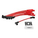 PartzBiz CM: 5129R-Spark Plug Wire Set - Super Stock Spiral Core 8mm - Jeep L6 - Red PartzBiz CM: 5129R-Spark Plug Wire Set - Super Stock Spiral Core 8mm - Jeep L6 - Red
