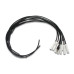 PartzBiz CM: 9000C-Spark Plug Wire Set - Universal - 180 Deg White Ceramic Boots PartzBiz CM: 9000C-Spark Plug Wire Set - Universal - 180 Deg White Ceramic Boots
