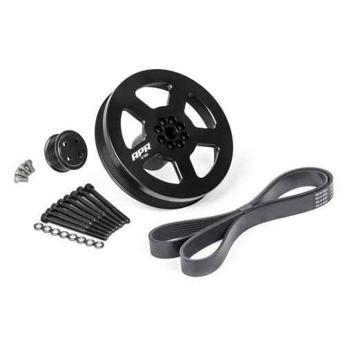 PartzBiz CM: MS100185-
APR 3.0 TFSI Supercharger Drive and Crank Pulley with Belt (Bolt on)

