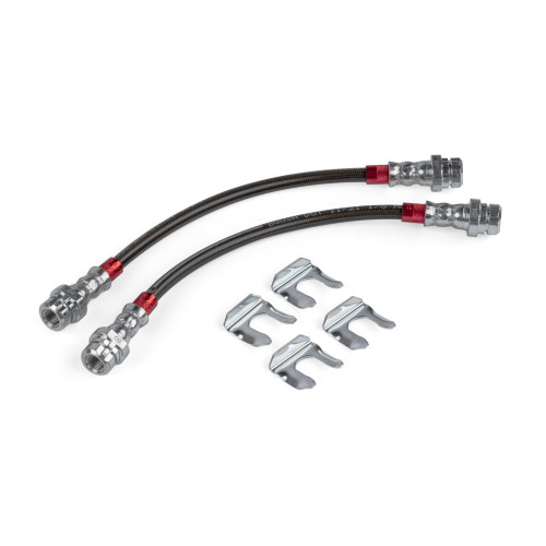 PartzBiz CM: BRK00048-
APR Braided Stainless Steel Brake Lines (Set of 2) - Rear
PartzBiz CM: BRK00048-
APR Braided Stainless Steel Brake Lines (Set of 2) - Rear