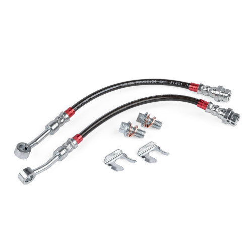PartzBiz CM: BRK00051-
APR Braided Stainless Steel Brake Lines (Set of 2) - Rear
PartzBiz CM: BRK00051-
APR Braided Stainless Steel Brake Lines (Set of 2) - Rear