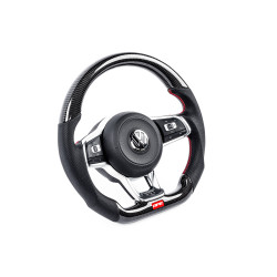 PartzBiz CM MS100205 - 
APR Steering Wheel - Carbon Fiber & Perforated Leather


MK7 GTI/GLI Red (For use without Paddles)

