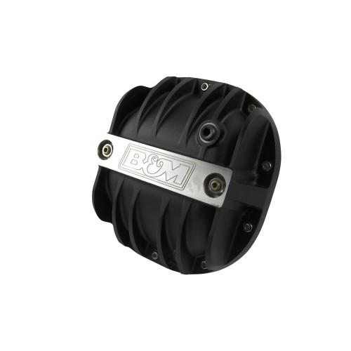 PartzBiz CM: 41297-B&M Hi-Tek Aluminum Differential Cover for Ford 8.8-inch - Black PartzBiz CM: 41297-B&M Hi-Tek Aluminum Differential Cover for Ford 8.8-inch - Black