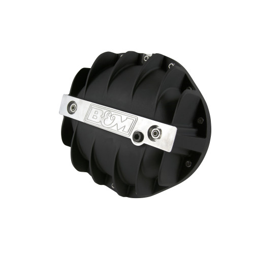 PartzBiz CM: 71505-B&M Hi-Tek Aluminium Differential Cover สำหรับ GM 9.5 นิ้ว 14-bolt - สีดำ