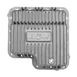 PartzBiz CM 40281 - B&M Hi-Tek Deep Transmission Pan - Ford C6 - Aluminum PartzBiz CM 40281 - B&M Hi-Tek Deep Transmission Pan - Ford C6 - Aluminum