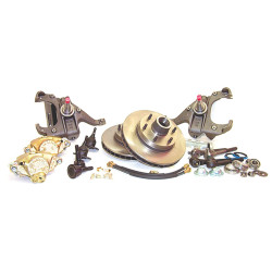 PartzBiz CM DBC6LOEDROP - Brothers Trucks 6 Lug Standard Disc Brake Conversion - Drop Spindles
