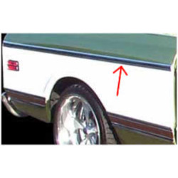 PartzBiz CM MFL8000 - Brothers Trucks Bed Molding - Upper - Longbed PartzBiz CM MFL8000 - Brothers Trucks Bed Molding - Upper - Longbed