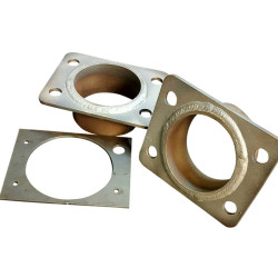 PartzBiz CM ECOB072 - Brothers Trucks Crossmember Exhaust Brackets PartzBiz CM ECOB072 - Brothers Trucks Crossmember Exhaust Brackets