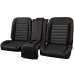 PartzBiz CM: QCCC072BLACK-Brothers Trucks Custom Console - Sport - Black with Black Stitching - Cup Holders