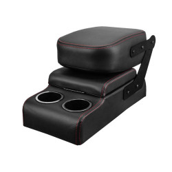 PartzBiz CM QCCB087BLACK - Brothers Trucks Custom Console - Sport - Black with Black Stitching - Buddy Console PartzBiz CM QCCB087BLACK - Brothers Trucks Custom Console - Sport - Black with Black Stitching - Buddy Console