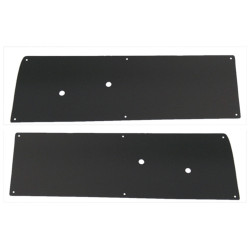 PartzBiz CM STD1000BLACK - Brothers Trucks Door Panels - BLACK - PAIR