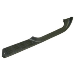 PartzBiz CM DJSP304-LH - Brothers Trucks Door Sill Plate - Front - Black Plastic