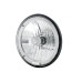PartzBiz CM: EHL80HLAMBER-Brothers Trucks Euro Crystal Headlight - 7  inch - With LED Aux Light - Halo