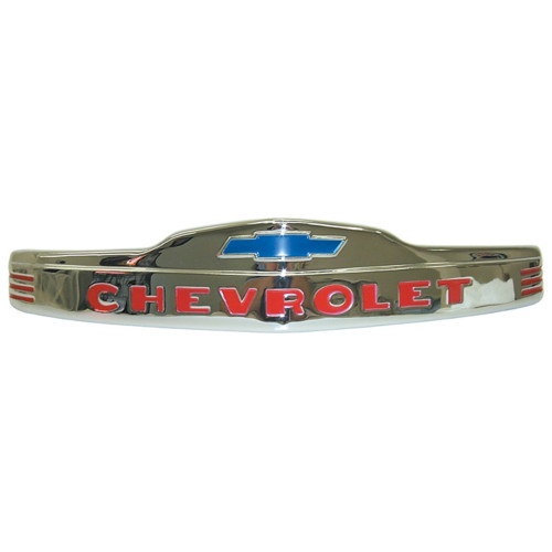PartzBiz CM: FHE4753-Brothers Trucks  Front Hood Emblem - Stainless