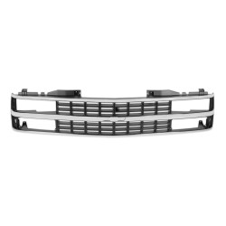 PartzBiz CM 04-366 - BROTHERS Trucks GMT400 Chevy Grille - Dual Headlight - Chrome PartzBiz CM 04-366 - BROTHERS Trucks GMT400 Chevy Grille - Dual Headlight - Chrome