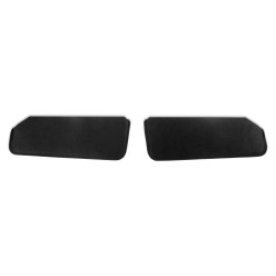 PartzBiz CM 05-344 - BROTHERS Trucks GMT400 Foamback Sunvisor Pair - Cloth - Black