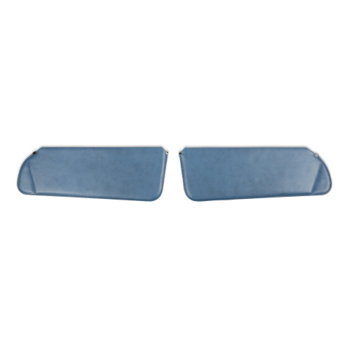 PartzBiz CM: 05-346-BROTHERS Trucks GMT400 Foamback Sunvisor Pair - Vinyl- Blue