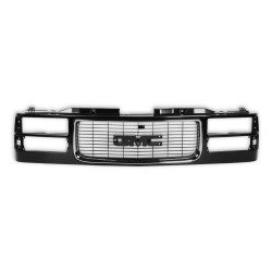 PartzBiz CM 04-476 - BROTHERS Trucks GMT400 GMC Grille - ไฟหน้าแบบคอมโพสิต - สีดำ/โครเมี่ยม PartzBiz CM 04-476 - BROTHERS Trucks GMT400 GMC Grille - ไฟหน้าแบบคอมโพสิต - สีดำ/โครเมี่ยม