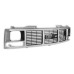 PartzBiz CM: 04-367-BROTHERS Trucks GMT400 GMC Grille - Single Headlight - Silver PartzBiz CM: 04-367-BROTHERS Trucks GMT400 GMC Grille - Single Headlight - Silver