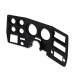 PartzBiz CM: INST776-Brothers Trucks Instrument Bezel - With A/C - Black