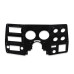 PartzBiz CM: INST776-Brothers Trucks Instrument Bezel - With A/C - Black