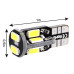PartzBiz CM: 194LED-Brothers Trucks Led Interior Dash Bulb - 10 Pack