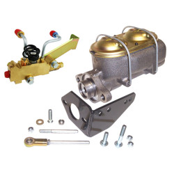 PartzBiz CM DMCK054DISCDRUM - Brothers Trucks Manual Dual Master Cylinder Conversion