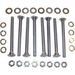 PartzBiz CM L0033-67 - BROTHERS Trucks METAL BED FLOOR TO FRAME BOLT KIT