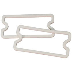 PartzBiz CM PLL068G - Brothers Trucks Parking Lamp Lens Gasket Pair PartzBiz CM PLL068G - Brothers Trucks Parking Lamp Lens Gasket Pair