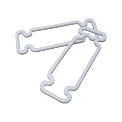 PartzBiz CM PLL072G - Brothers Trucks Parking Lamp Lens Gasket Pair PartzBiz CM PLL072G - Brothers Trucks Parking Lamp Lens Gasket Pair