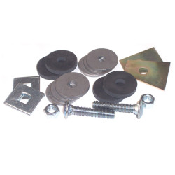 PartzBiz CM RSB6068 - Brothers Trucks Radiator Core Support Mount Set PartzBiz CM RSB6068 - Brothers Trucks Radiator Core Support Mount Set