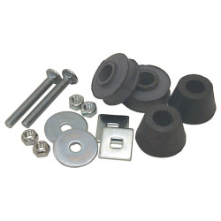 PartzBiz CM RSB6972-2 - Brothers Trucks Radiator Core Support Mount Set PartzBiz CM RSB6972-2 - Brothers Trucks Radiator Core Support Mount Set