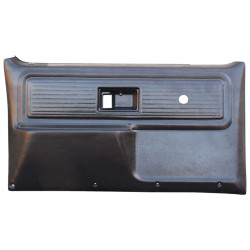 PartzBiz CM FP80FNNBLACK - Brothers Trucks Reproduction Door Panels - Front - Non Power