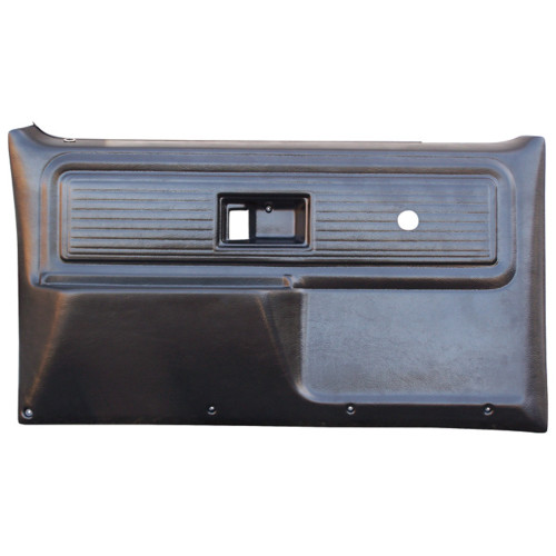 PartzBiz CM: FP80FNNBLACK-Brothers Trucks Reproduction Door Panels - Front - Non Power