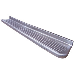 PartzBiz CM STRB047-RH - Brothers Trucks Running Board - Steel - Ribbed - Each