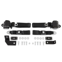PartzBiz CM BELTKT4-3BLACK - Brothers Trucks Seat Belt Kit - 3 Pt