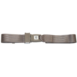 PartzBiz CM BELT100BLACK - Brothers Trucks Standard Lap Seat Belt