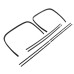 PartzBiz CM: WCS0072-Brothers Trucks Window Channel Set PartzBiz CM: WCS0072-Brothers Trucks Window Channel Set